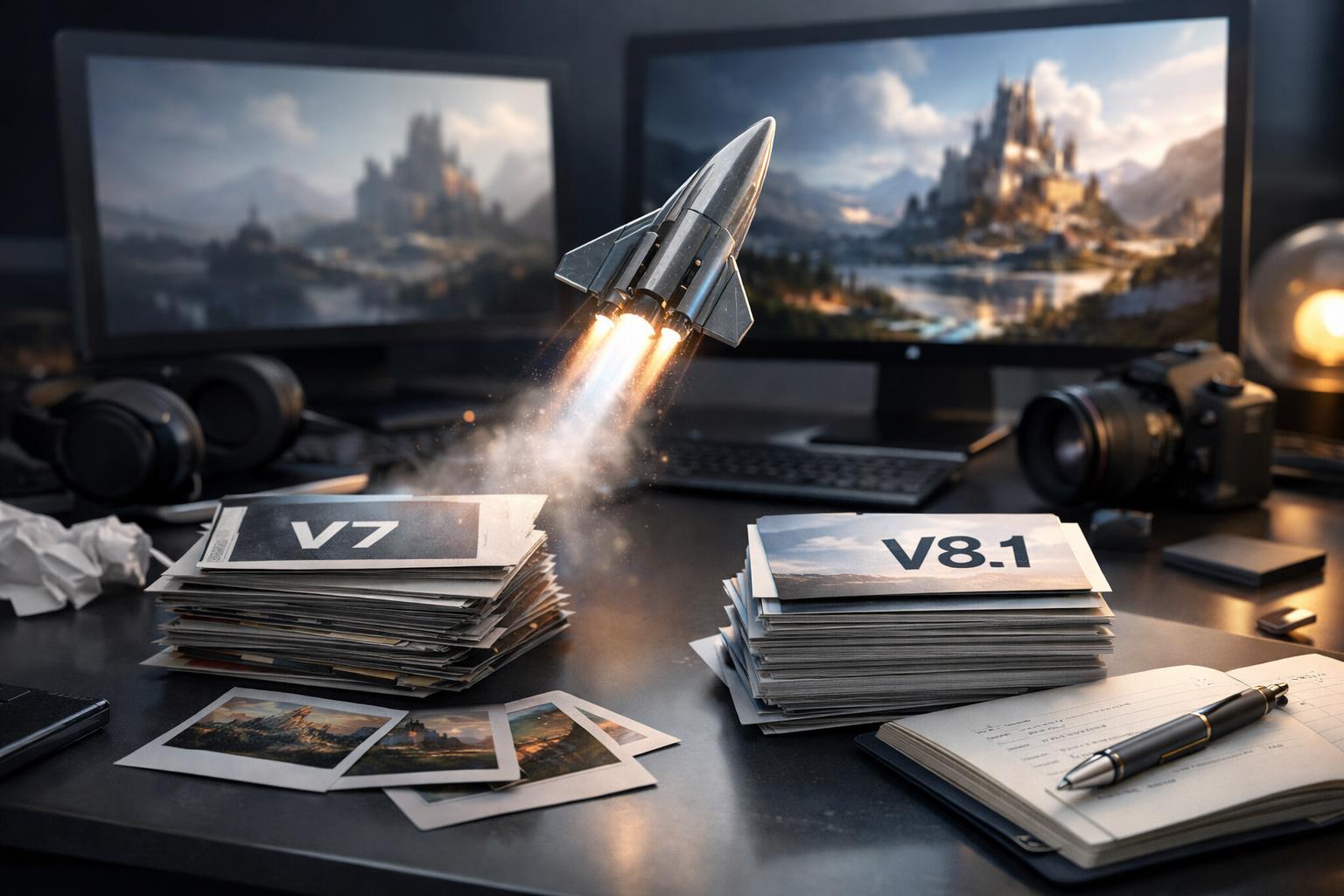 Midjourney V8.1 уже заменил V7 — и вашей коллекции промптов пора обновиться** 🚀
