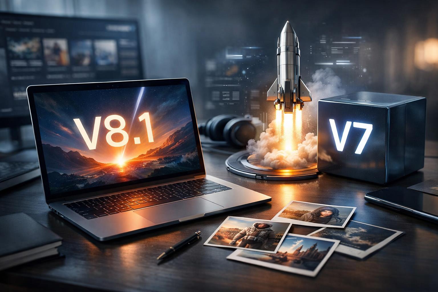 Midjourney V8.1 только что заменил V7 — и вашей библиотеке промптов пора обновиться** 🚀